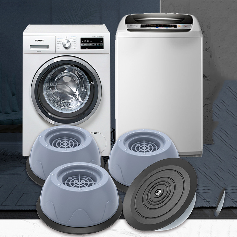 Set 4 Amortizoare din Cauciuc – Antiderapante și Antivibrație pentru Mașină de Spălat, Mobilă, Frigider