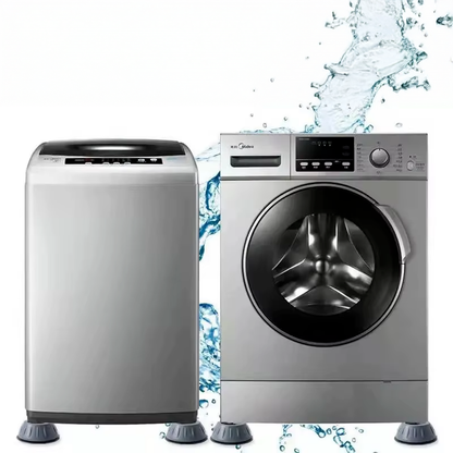 Set 4 Amortizoare din Cauciuc – Antiderapante și Antivibrație pentru Mașină de Spălat, Mobilă, Frigider