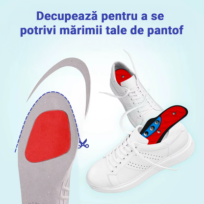 👣 Tălpici cu Micro-Terapie Japoneză de Acupresiune - Magnetici