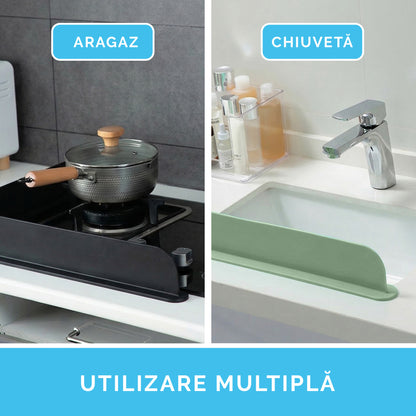Protecție Silicon Anti-Stropire pentru Chiuvetă