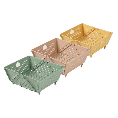 COȘ PLIABIL PENTRU DEPOZITARE BUCĂTĂRIE – SET 3x