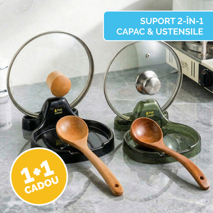 Suport pentru capace, vase și tacâmuri - 🎁 1+1 CADOU