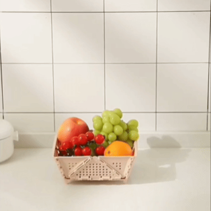 COȘ PLIABIL PENTRU DEPOZITARE BUCĂTĂRIE – SET 3x